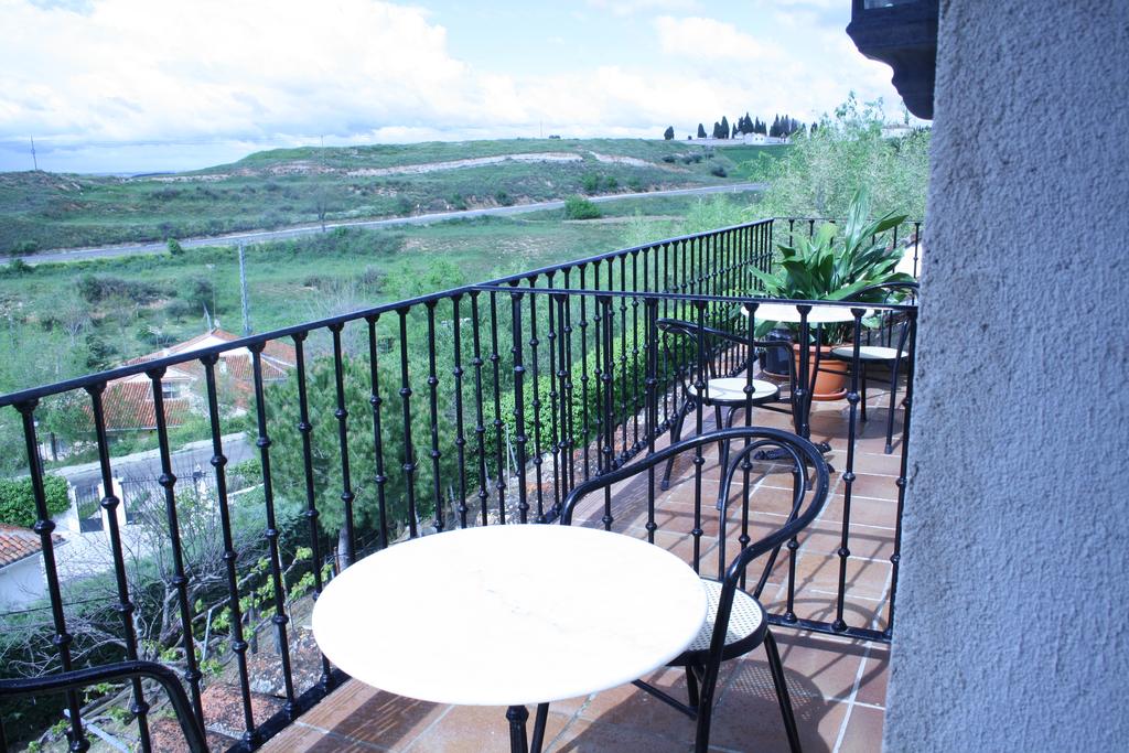 Terraza de una habitación del Hotel